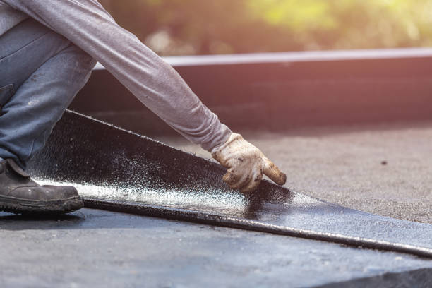 Professional Crawl Space Encapsulation technician working in Napoleon, IN
